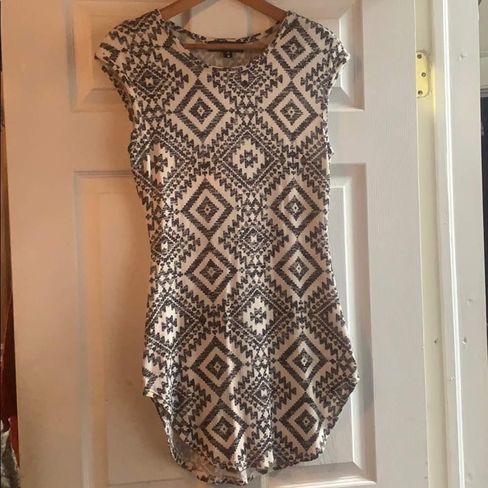 Geometric Print Dress
